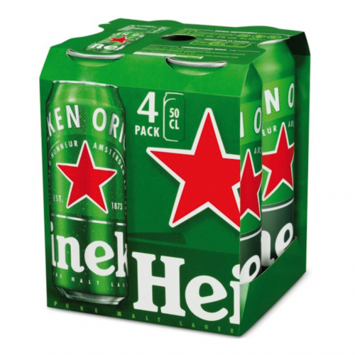 Heineken 5° canette 50cl