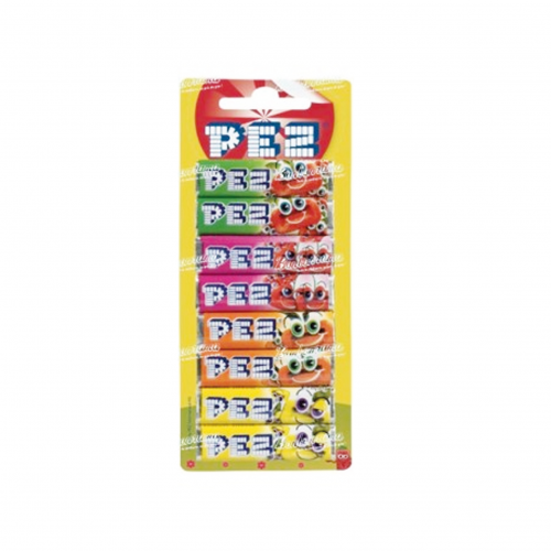 PEZ 8 recharges Fruits Acides