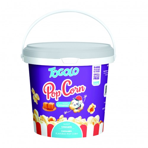 POP CORN Seau Caramel