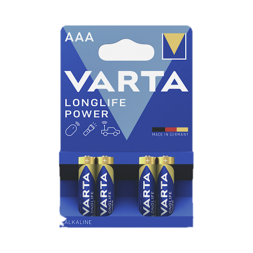 LR03 (AAA) Longlife Power x4 (réf.6)