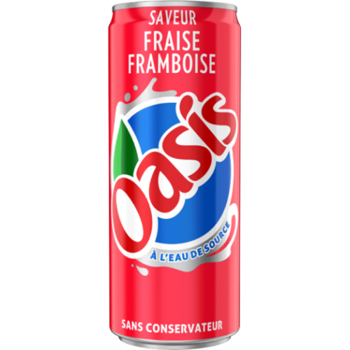 OASIS Fraise Framboise canette (4...