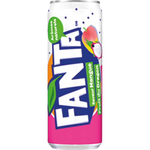 FANTA Mangue Fruit Du Dragon canette