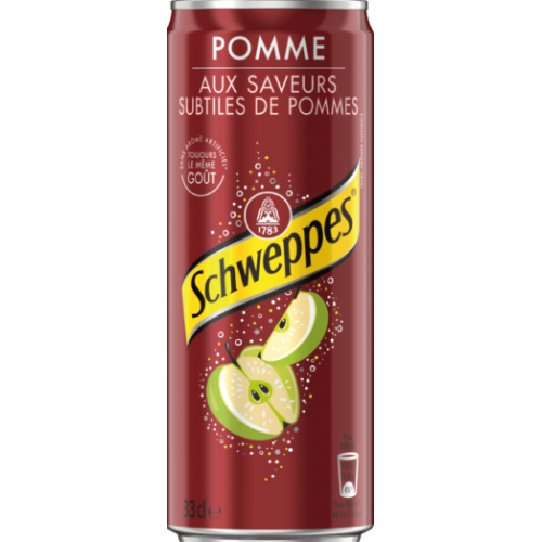 SCHWEPPES Pomme canette