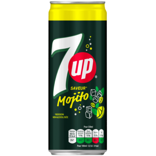 SEVEN UP Mojito canette