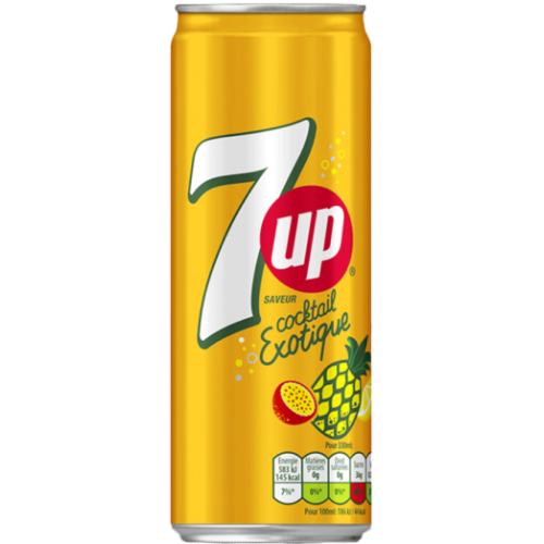 SEVEN UP Exotique canette