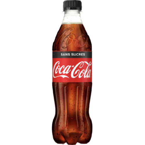 COCA COLA ZERO PET 50cl