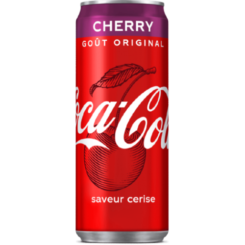 COCA COLA CHERRY canette
