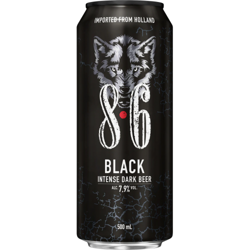 8,6 BLACK canette 7,9°