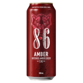 8,6 AMBER canette 7,9°