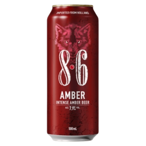 8,6 AMBER canette 7,9°