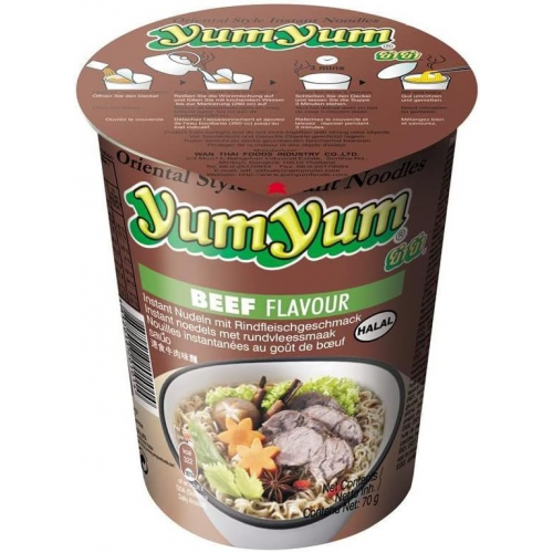 Yum Yum nouilles CUP BŒUF
