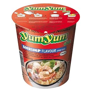 Yum Yum nouilles CUP CREVETTE