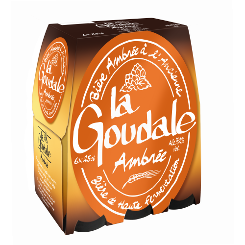 Goudale ambrée 7,2° (4 packs de 6 x...