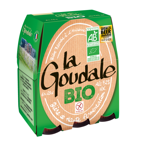 Goudale BIO blonde 7,2°(4 packs de 6...