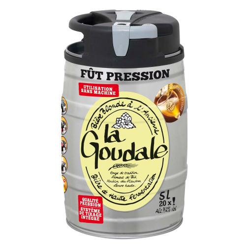 GOUDALE Blonde 7,2° FÛT 5L