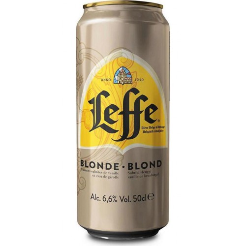 Leffe blonde 6,6° canette