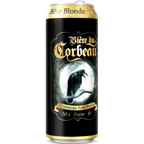 Bière du Corbeau 9° canette