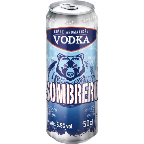 Sombrero VODKA 5,9° canette