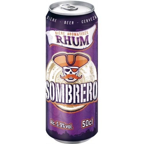 Sombrero RHUM 5,9°canette