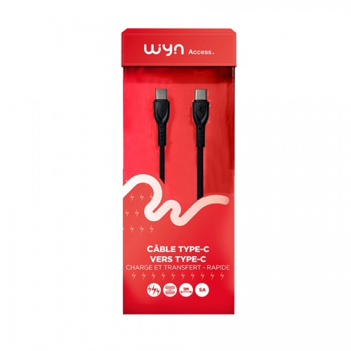 Câble Fast Lightning Type-C vers...