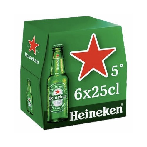 Heineken 5° (4 packs 6 x 25cl)