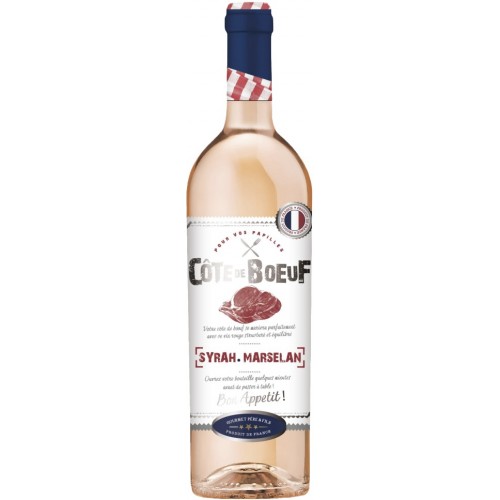 Côte de Bœuf Syrah Marselan rosé