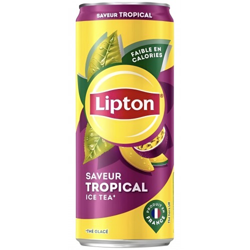 LIPTON ICE TEA TROPICAL canette