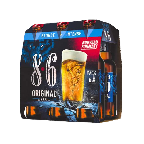 8,6 ORIGINAL 8,6° (4 packs de 6 x 25cl)
