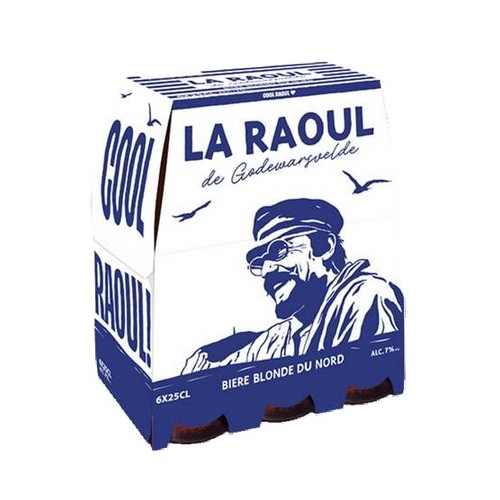 La Raoul 7° (4 packs de 6 x 25cl)
