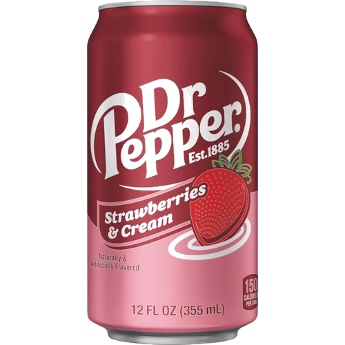 Dr PEPPER Strawberries & Cream Import...