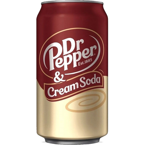 Dr PEPPER Cream soda Import USA