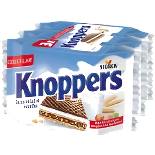 Knoppers GAUFRETTE lait et noisettes...