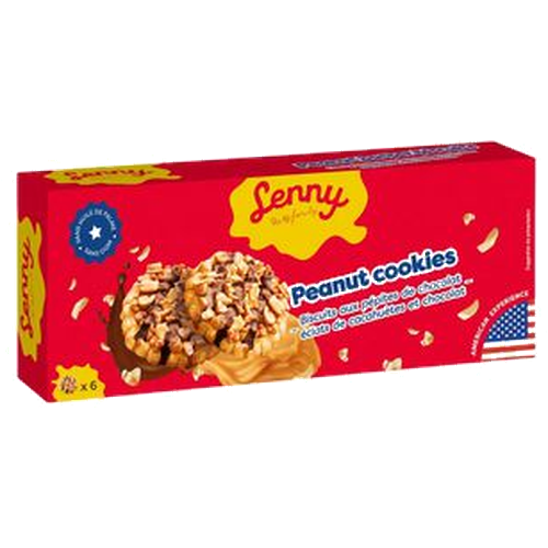 LENNY Cookies Peanuts USA