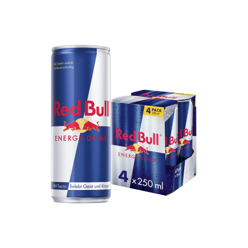 Red Bull 25cl 4PACKS (6 packs de 4 x...