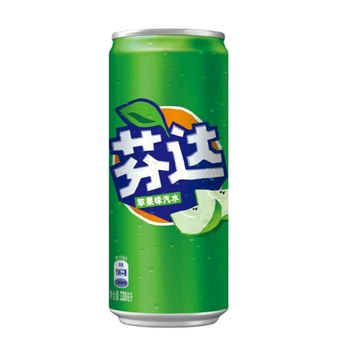 FANTA Pomme canette Import Chine