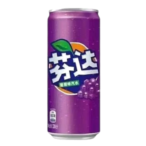FANTA Raisin canette Import Chine