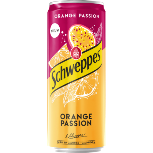 SCHWEPPES Orange Passion canette