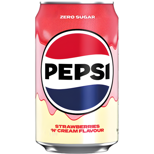 PEPSI Strawberry and Cream zéro...