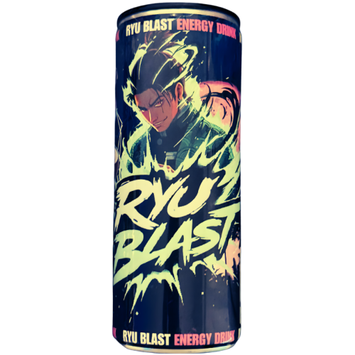 RYU BLAST energy drink Fruit du...