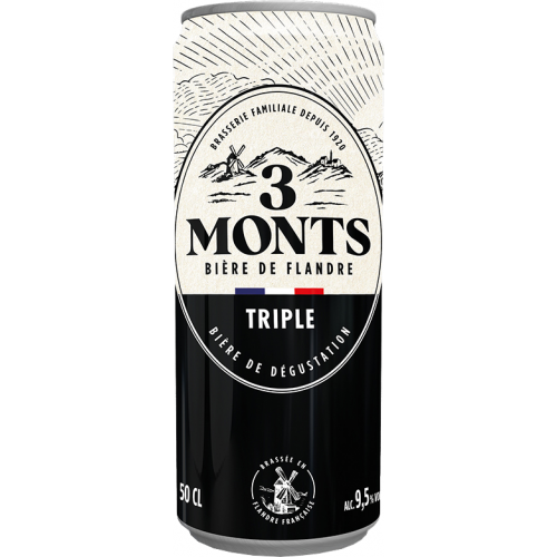 3 MONTS Triple 9,5° canette