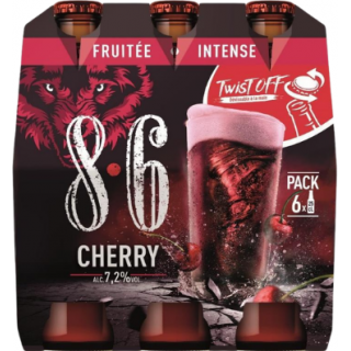 8,6 CHERRY 7,2° (4 packs de...