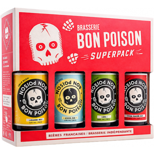 Bon Poison SUPERPACK 4 bouteilles mix