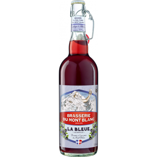 MONT BLANC Bière LA BLEUE Myrtille...
