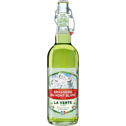 MONT BLANC Bière LA VERTE Génépi 5,9°...